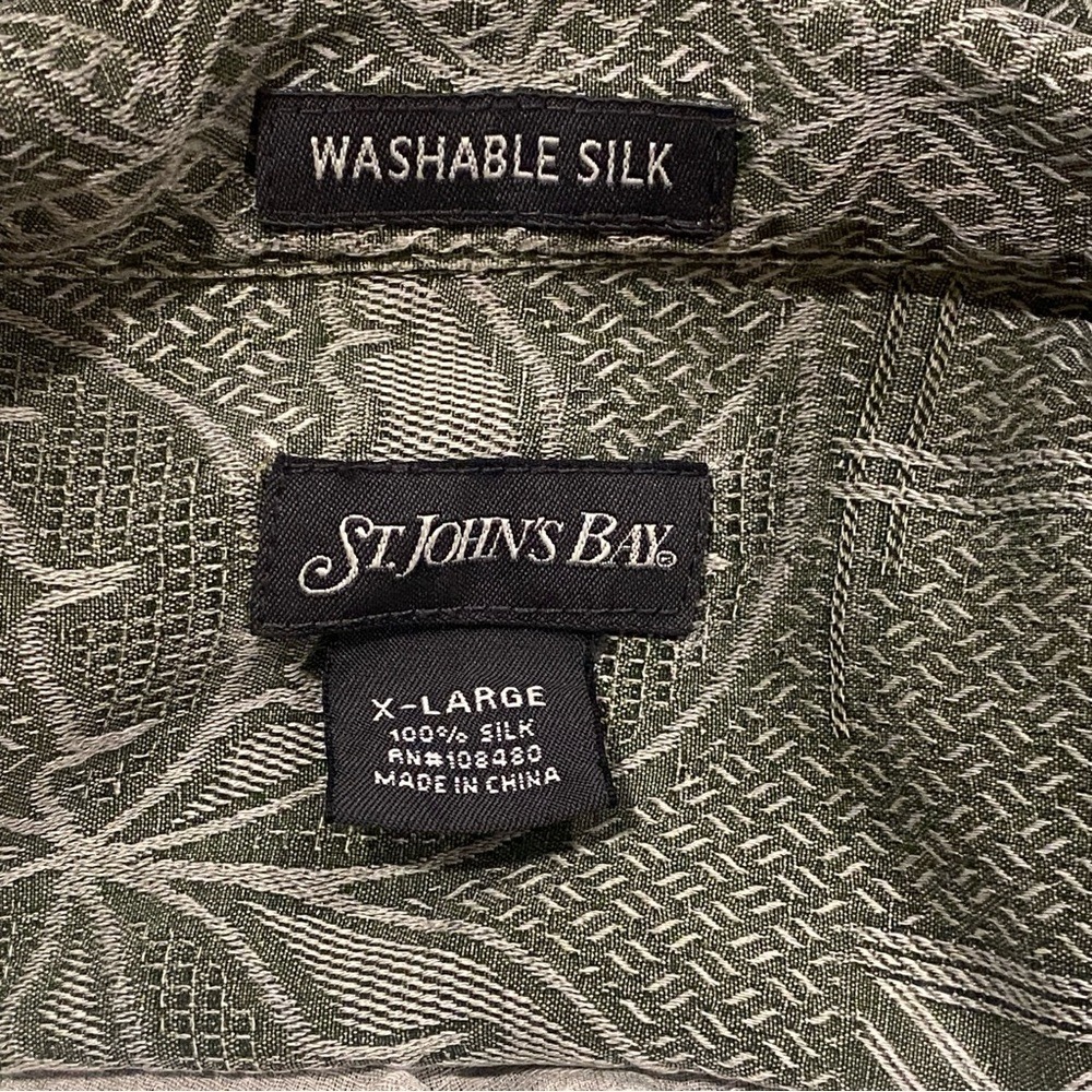 St. John's‎ Bay Washable Silk Hawaiian Shirt XL - Picture 3 of 6